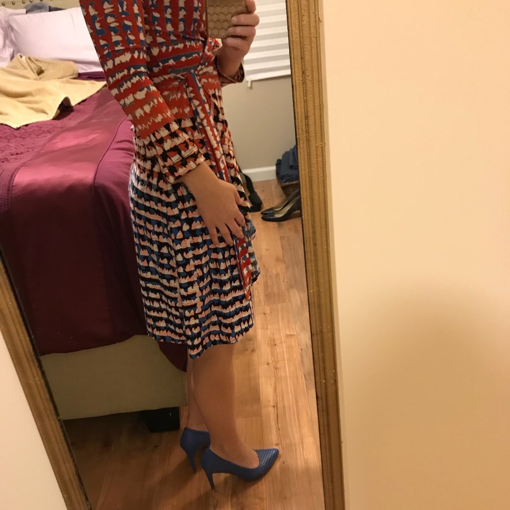 BCBG Adele Wrap Dress - Picture 2 of 8